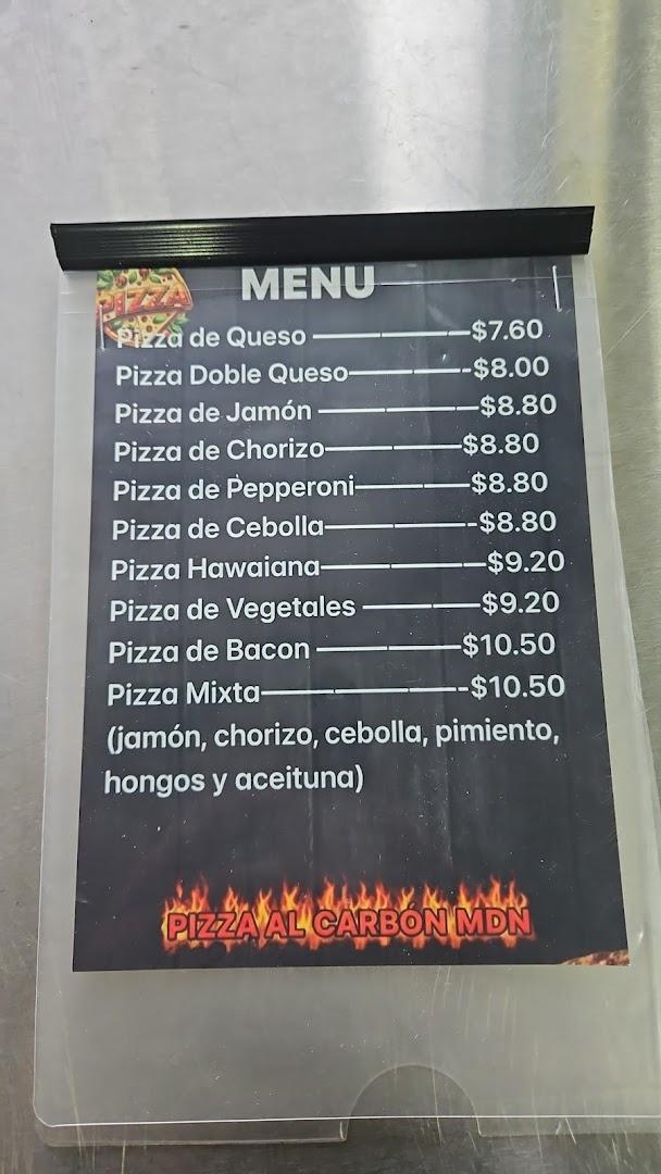 Pizza al Carbon MDN